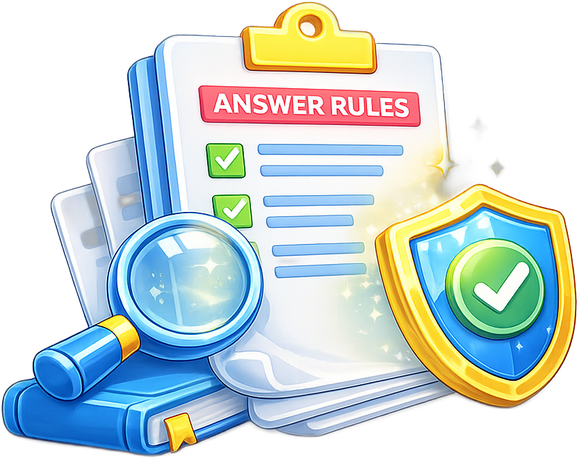 Answer rules